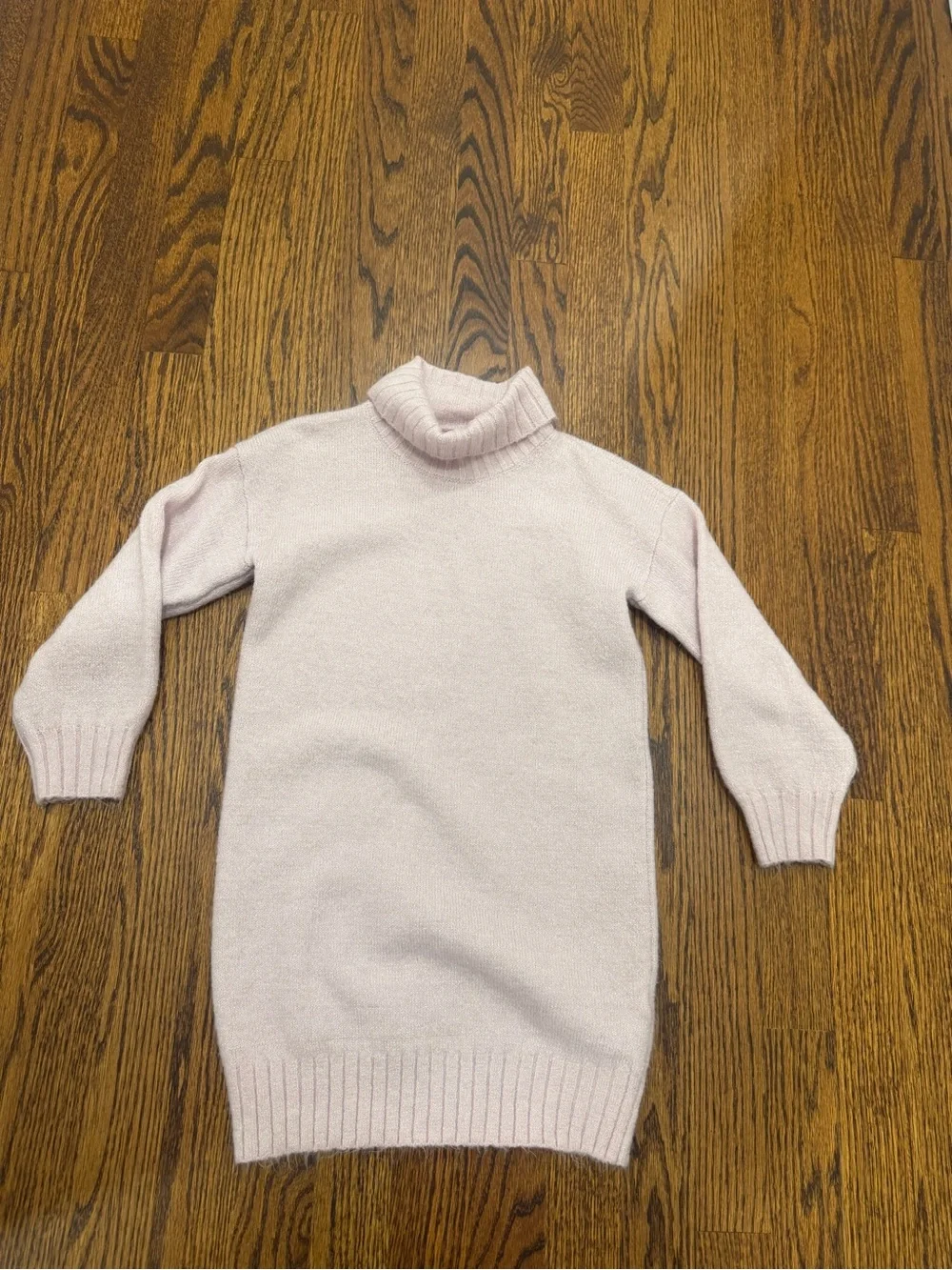 GAP Light Pink Turtleneck Sweater Dress for Kids